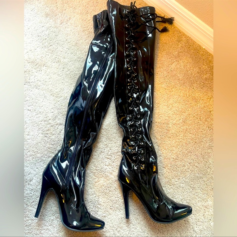 Ellie Thigh High Boots